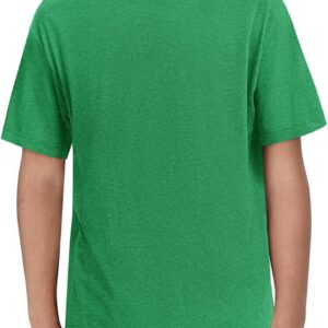 Boys Short Sleeve Shirts Kids Summer Crewneck T-Shirts Casual Tops Tees 5-14 Years