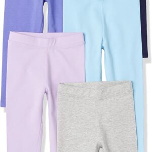Girls and Toddlers' Cotton Stretch Leggings