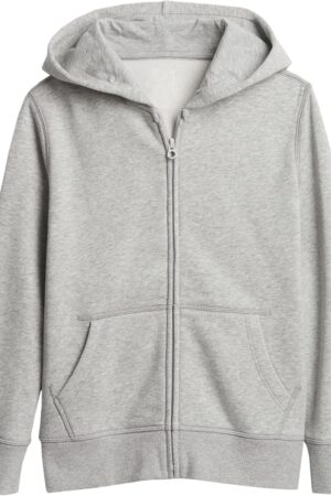 Boys' Full Zip Hoodie Hooded Sweatshirt