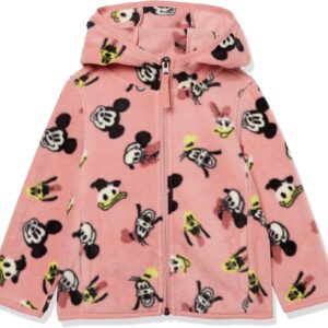 Girls and Toddlers' Polar Fleece Full-Zip Hooded Jacket